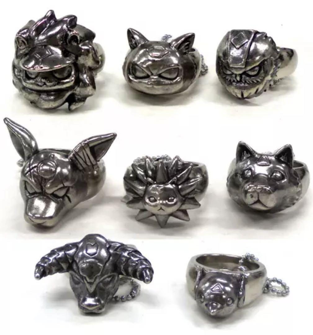 全8種セット 「家庭教師ヒットマンREBORN! 匣アニマルリングコレクション」