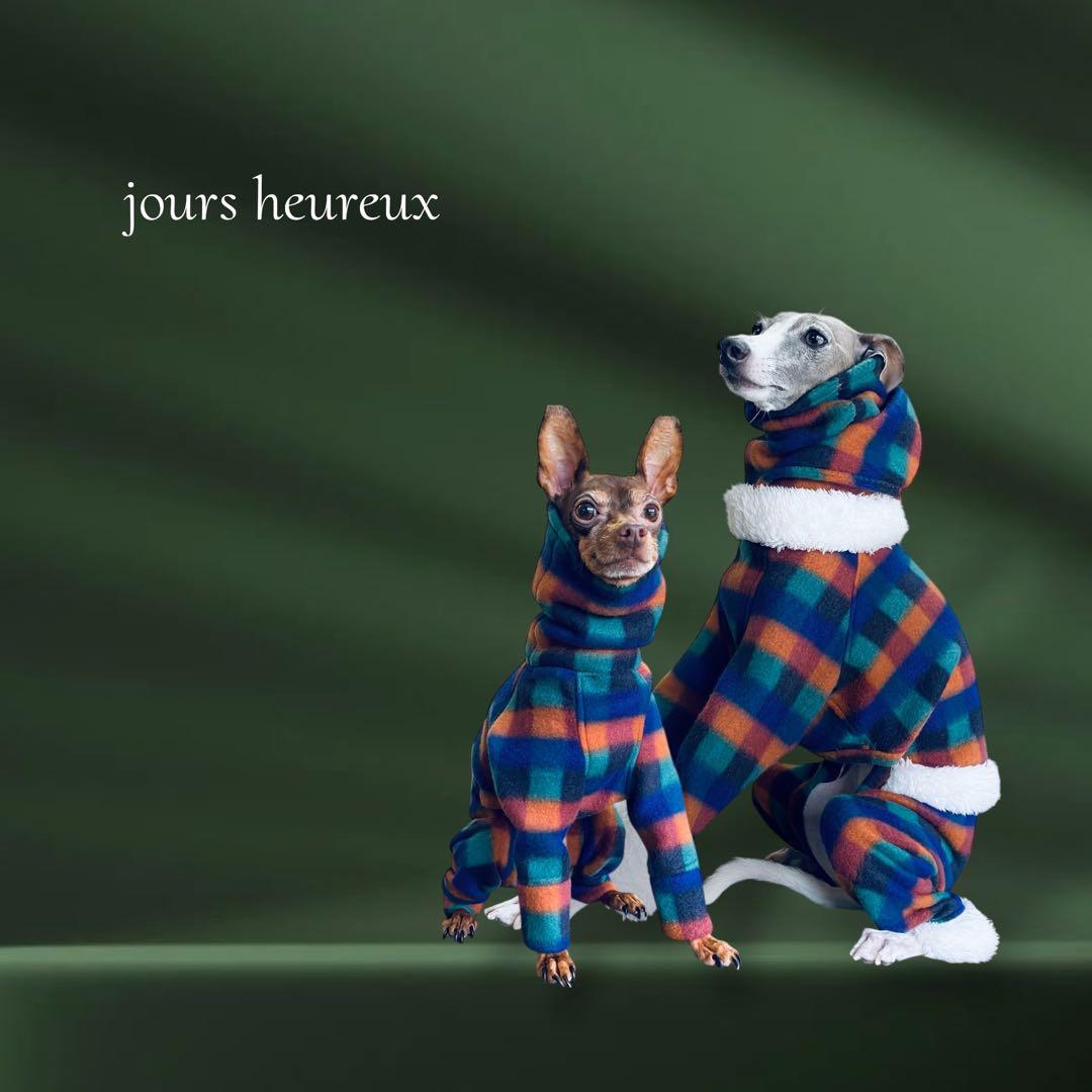 ㉑マルチカラーブロックフリース