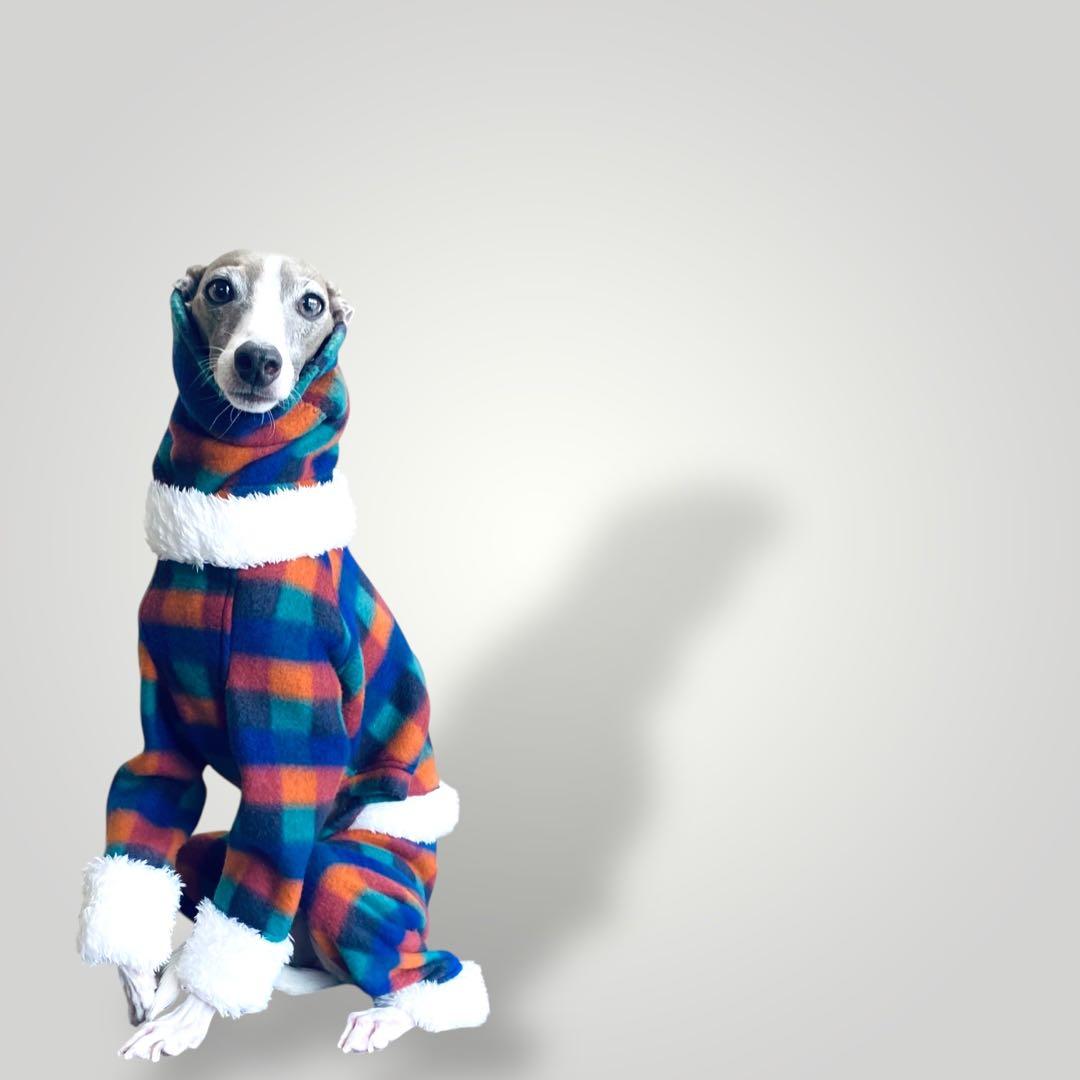 ㉑マルチカラーブロックフリース