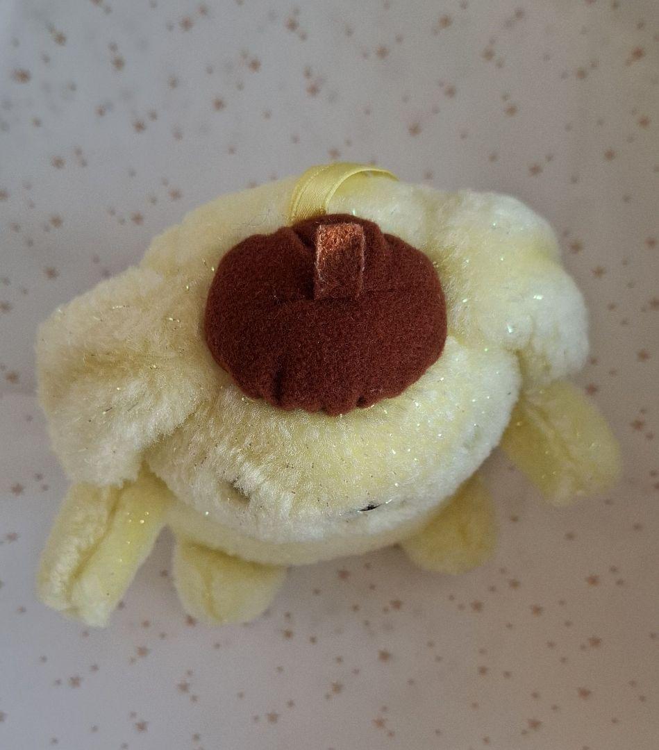 【激レア】ポムポムプリン ぬいぐるみ 初期 サンリオ ラメ入りタグ付き平成レトロ