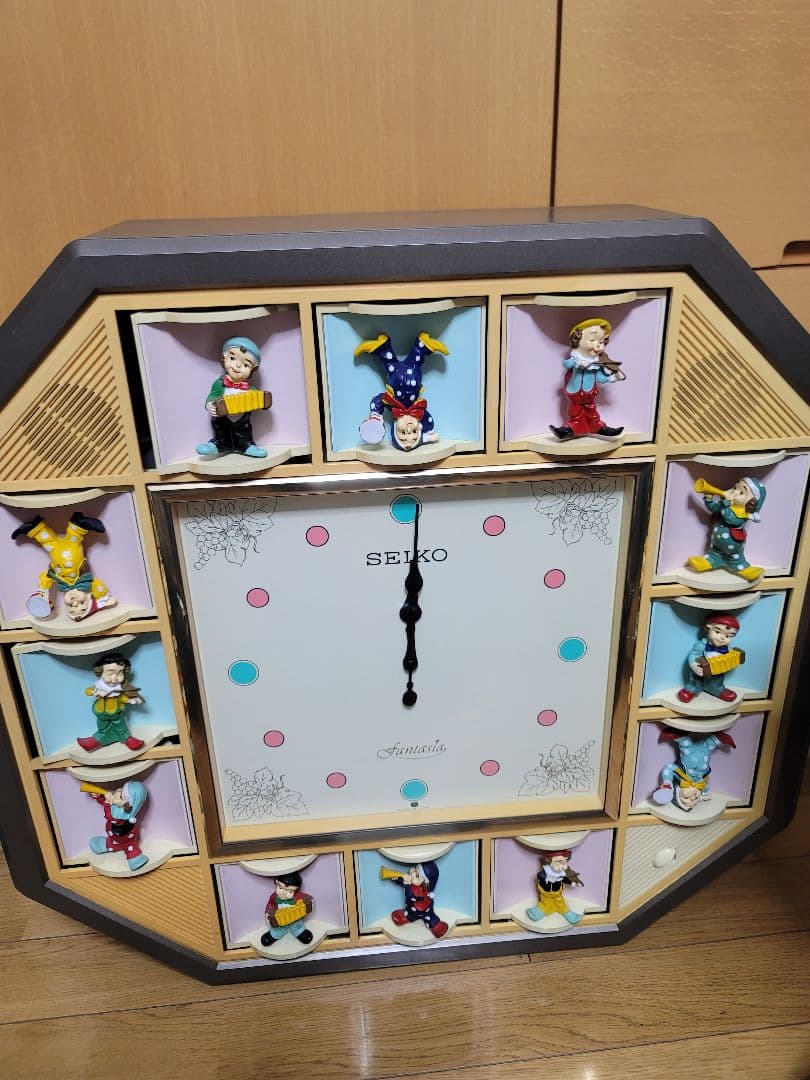 【ジャンク品】からくり時計 SEIKO FANTASIA