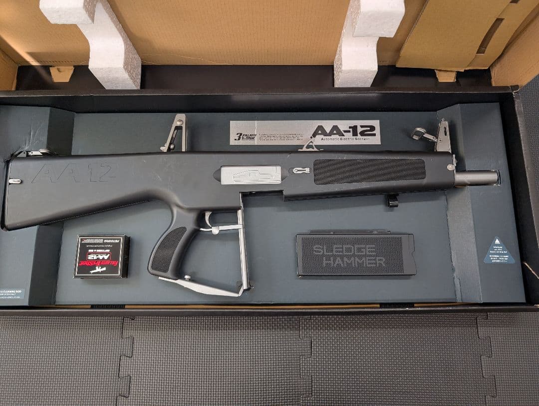 東京マルイ AA12 ドラムマガジン＆マウントレールセット