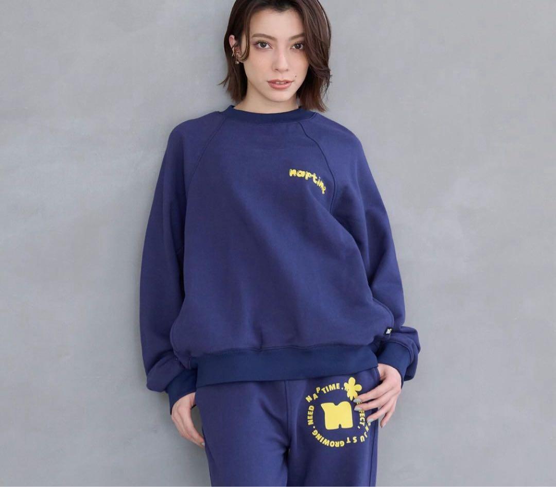 ナップタイム　naptime. Nissy 西島隆弘　スウェット　プルオーバー