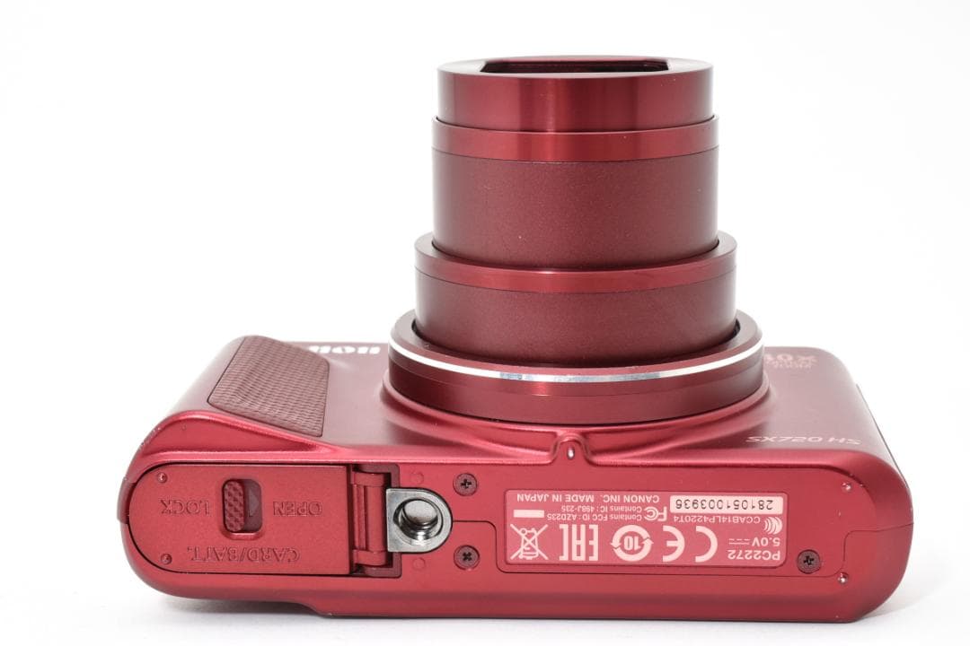 キャノン　Canon PowerShot SX720 HS レッド 1477