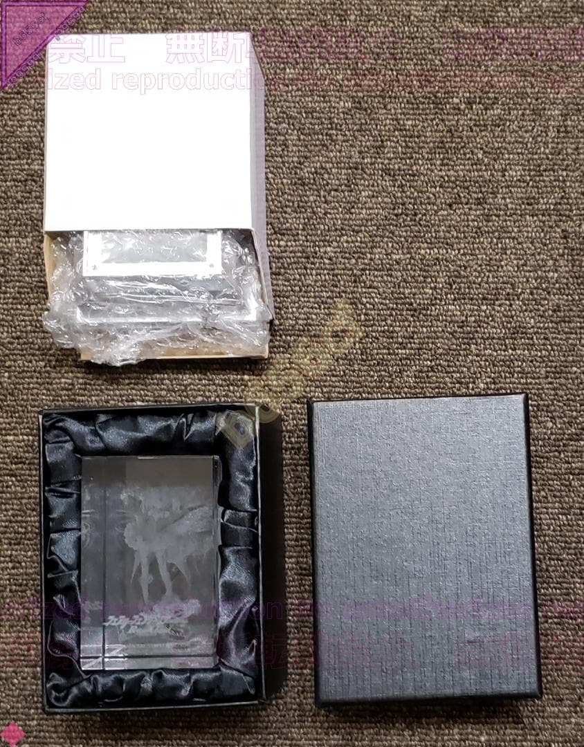 ◎雑貨 未使用 3Dクリスタル フェアリーフェンサーエフRC ティアラ＋アリン②