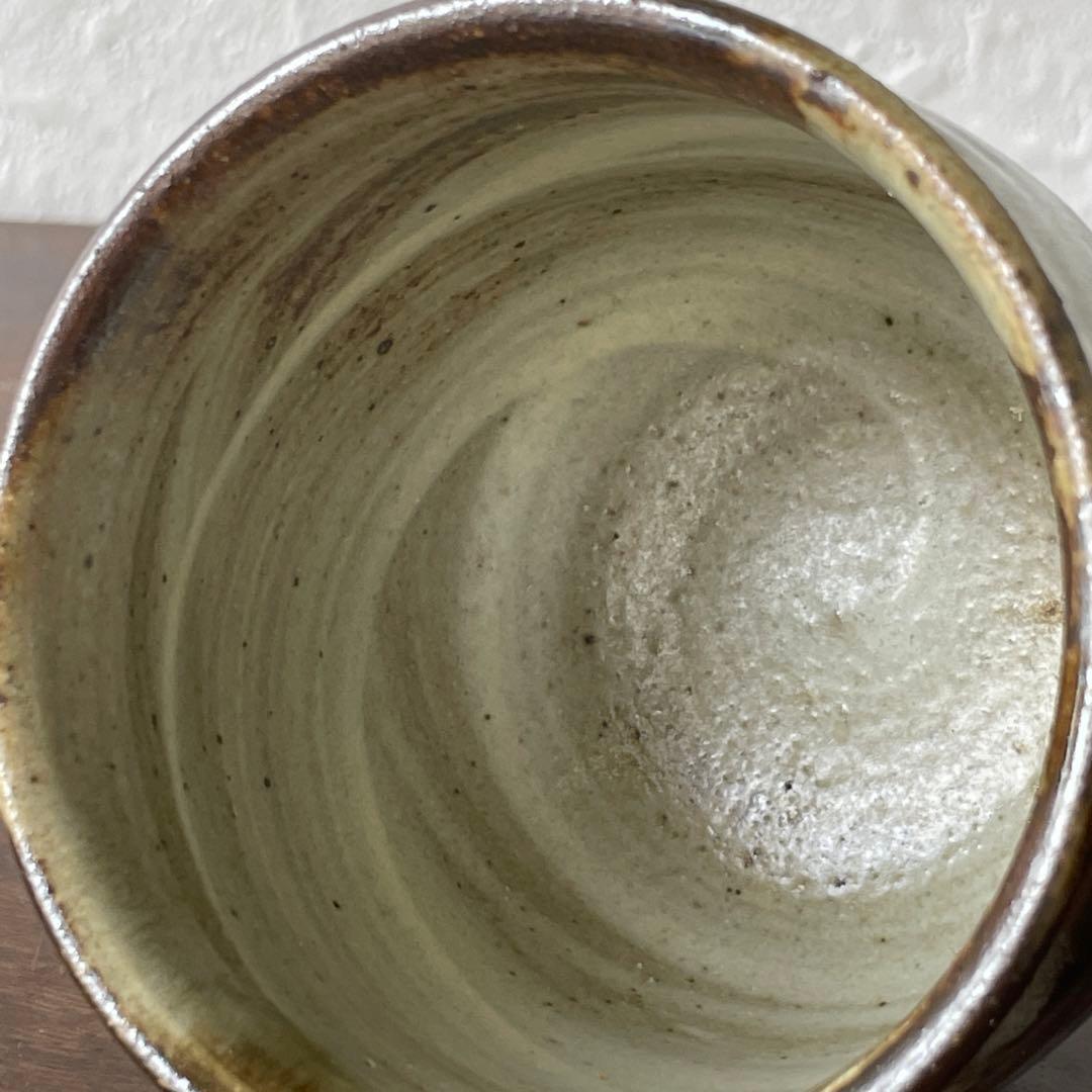 人間国宝　島岡達三　象嵌　夫婦　湯呑　共箱　ペア　酒器　ぐい呑としても