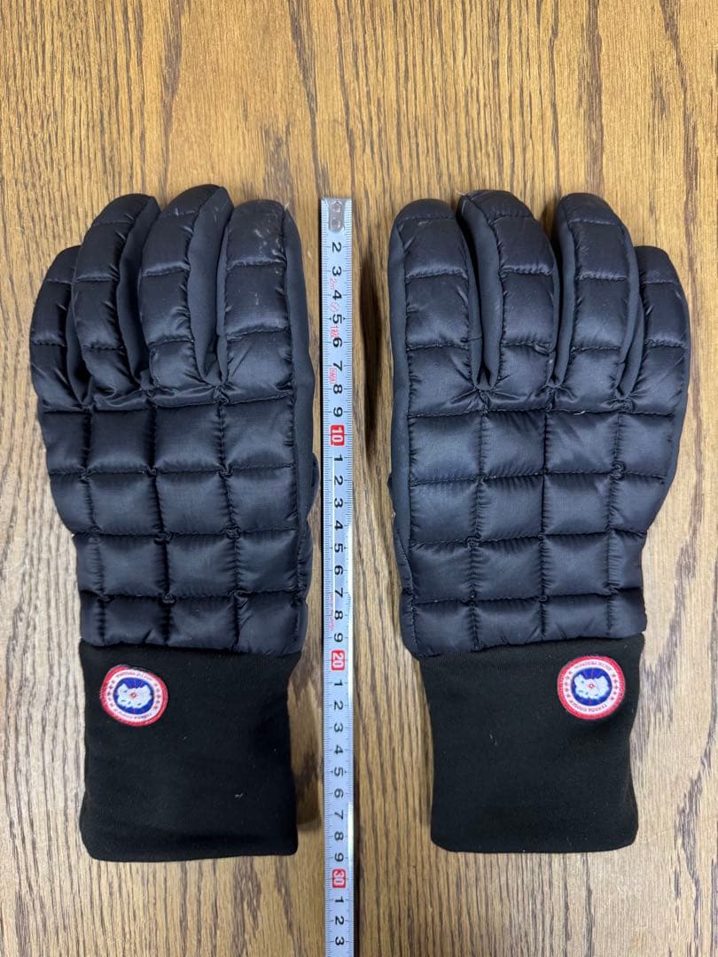 カナダグース ブラック グローブ　手袋　Mサイズ