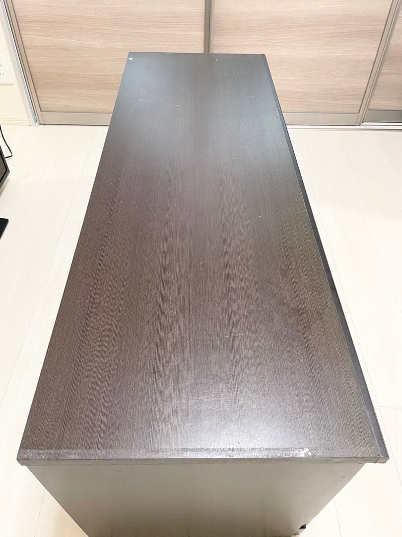 ニトリ ダークブラウン テレビボード・テレビ台