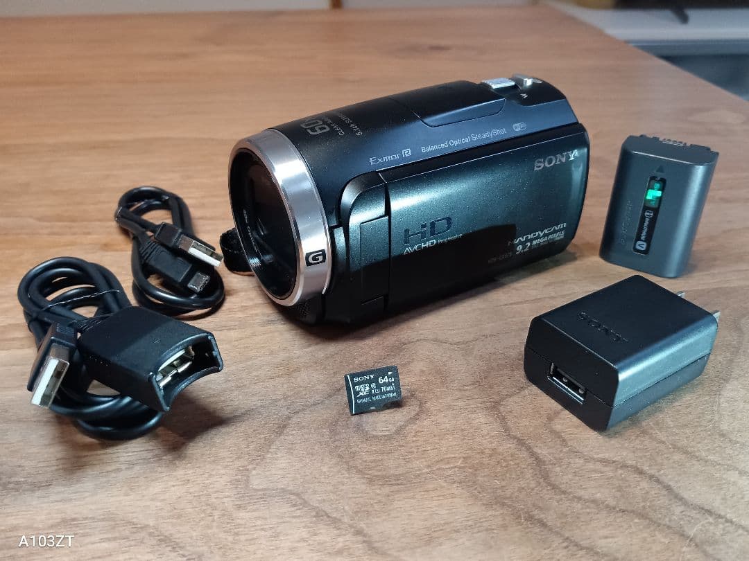 【SDカード付き】美品 SONY Handycam HDR-CX675【保証付】