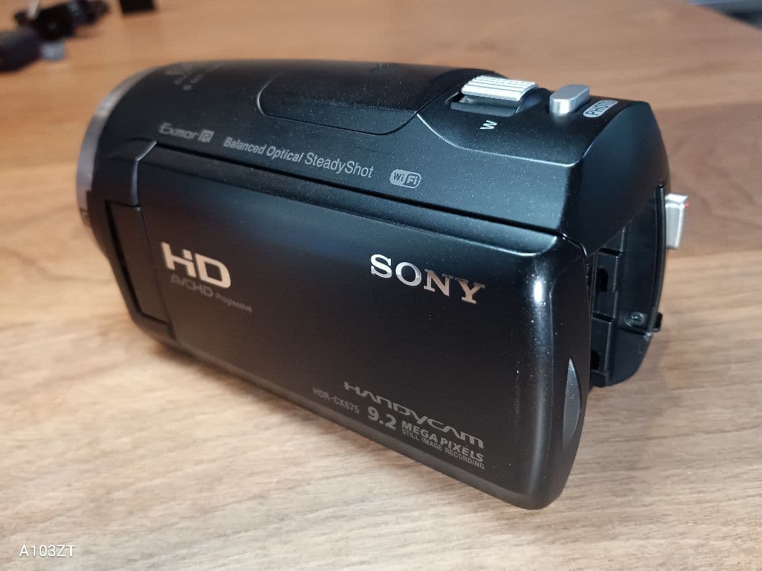 【SDカード付き】美品 SONY Handycam HDR-CX675【保証付】