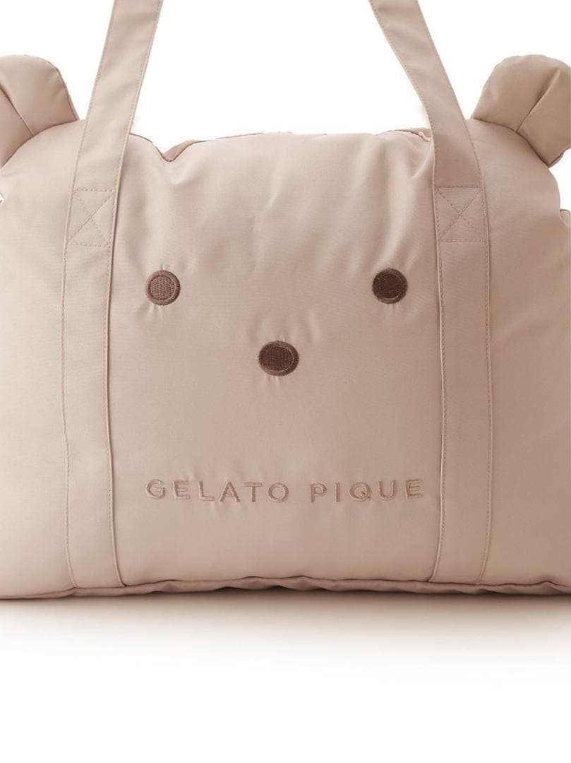 ハ*ム様 【新品】gelato pique ベアモチーフドライブベッド BEG