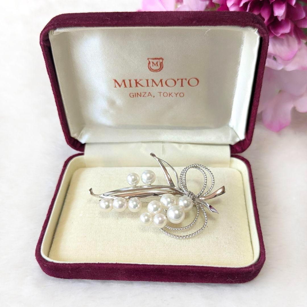 ✨美品✨ミキモト アコヤパール ブローチ 皇室御用達