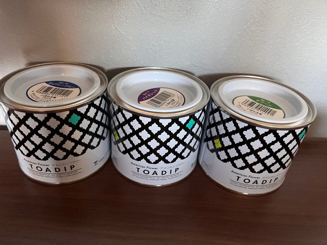 TOADIP 塗料セット アメリカンフラワー　ディップフラワー