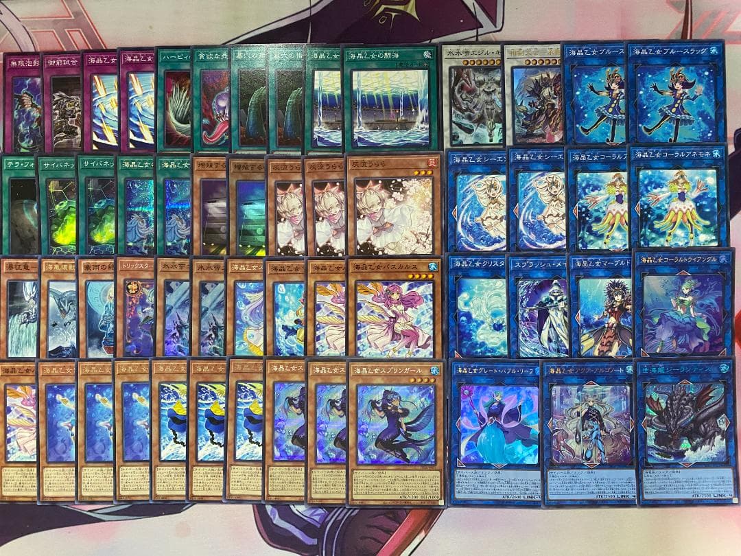 【24時間以内発送】遊戯王　海晶乙女（マリンセス）　大会構築デッキ