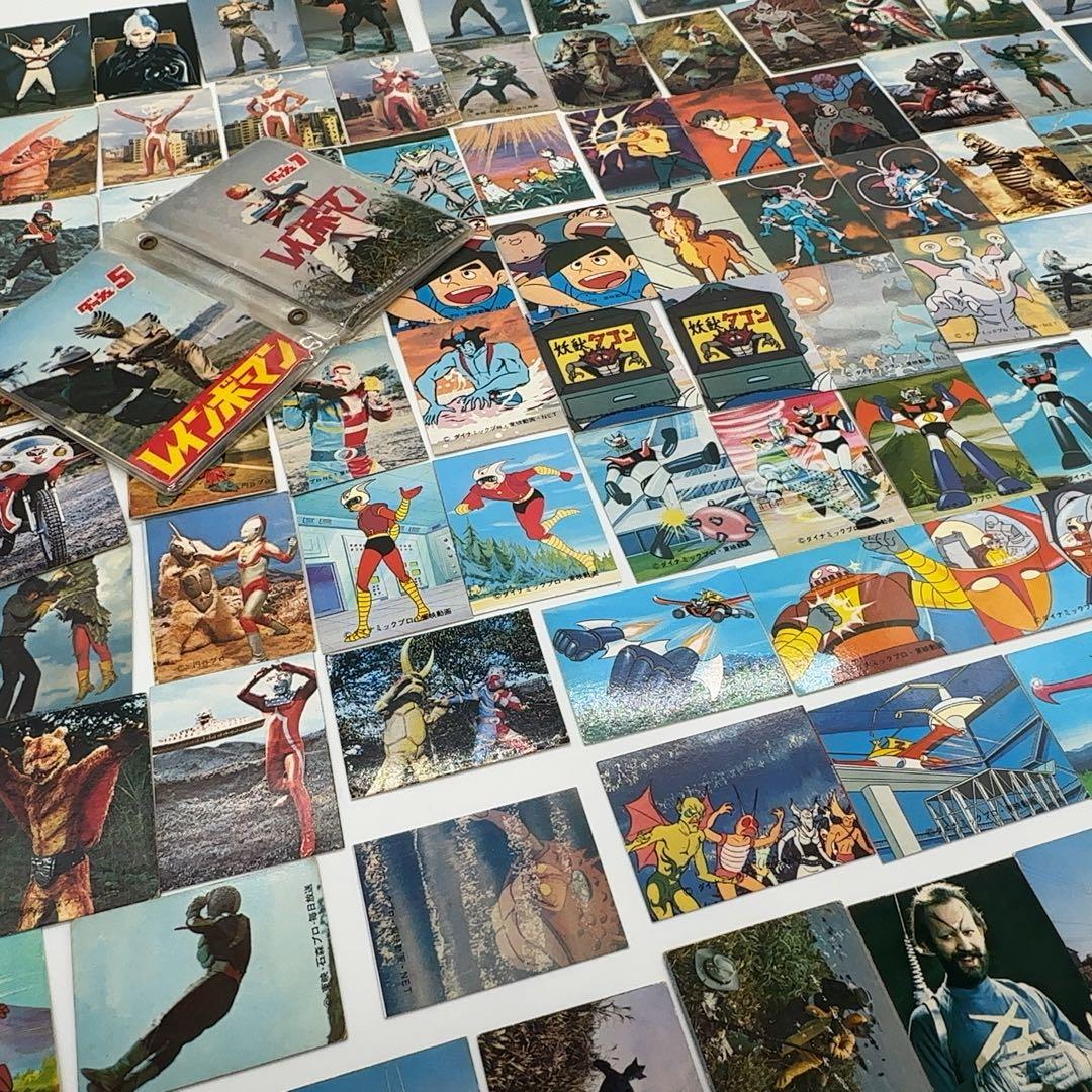 レインボーマン 仮面ライダーV3 ミニカード 大量 まとめ売り