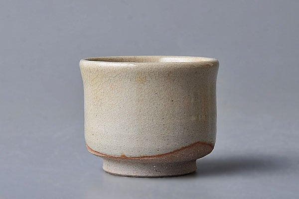 k376 文字ぐい呑み　酒器　盃　箱合　骨董