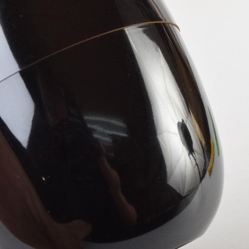 茶道具　蒔絵師　宗祥作　高台寺蒔絵　棗　共箱　V　9174