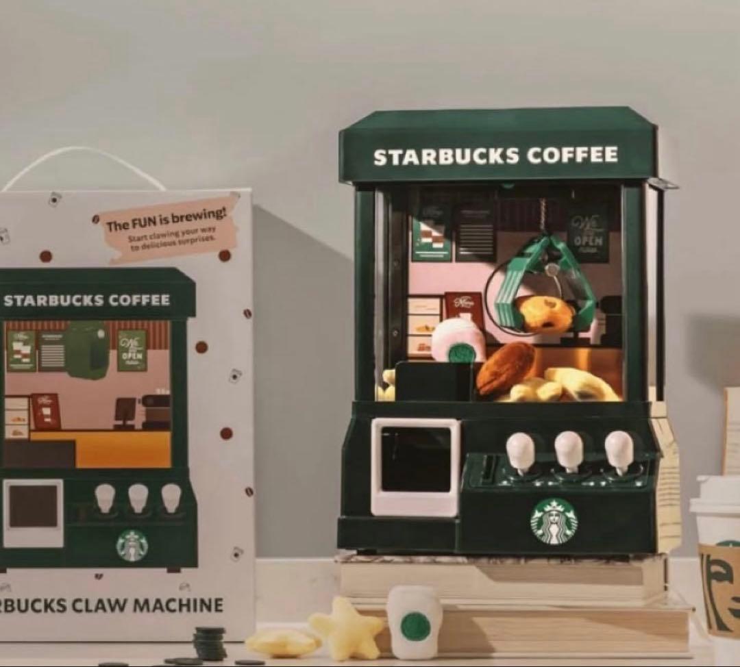 激レア　スターバックス　シンガポール　クレーンゲーム　ぬいぐるみ
