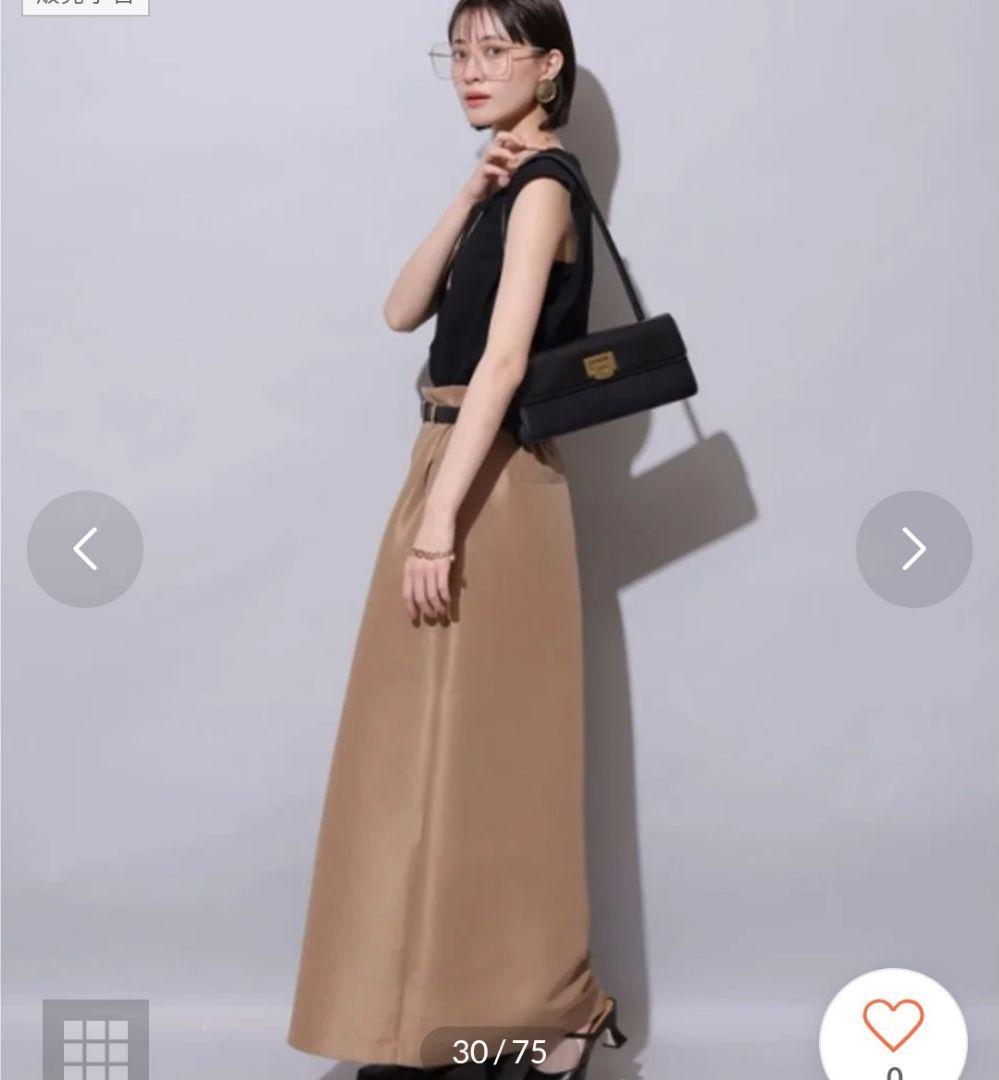 新品 Arpege story ドレスパンツ キャメル系 サイズ1