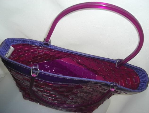 Agnes b アニエスベー 編込バッグ 一点物 レア ヴィンテージ 箱入菓子付