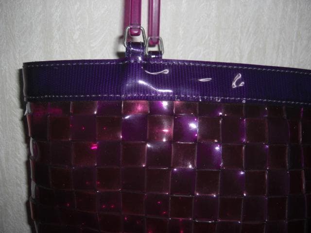 Agnes b アニエスベー 編込バッグ 一点物 レア ヴィンテージ 箱入菓子付