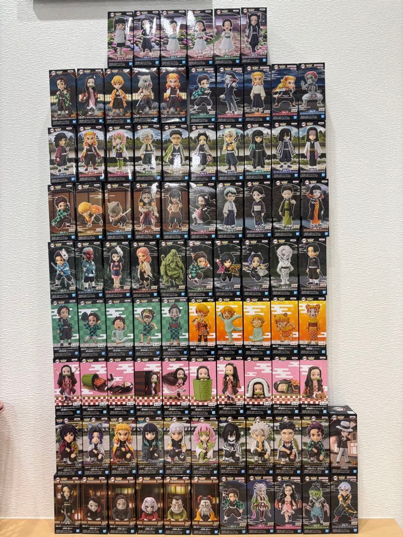 鬼滅の刃 ワーコレ　88体まとめ売り　ワールドコレクタブルフィギュア　新品未開封