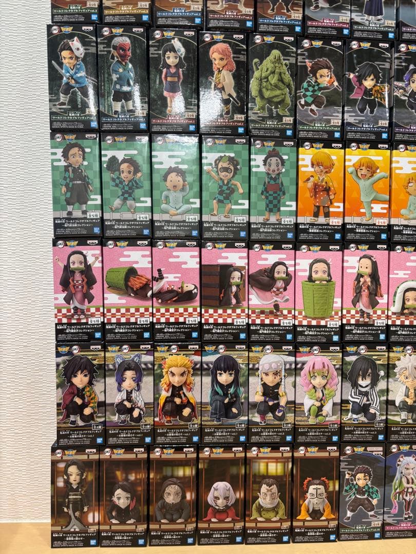 鬼滅の刃 ワーコレ　88体まとめ売り　ワールドコレクタブルフィギュア　新品未開封