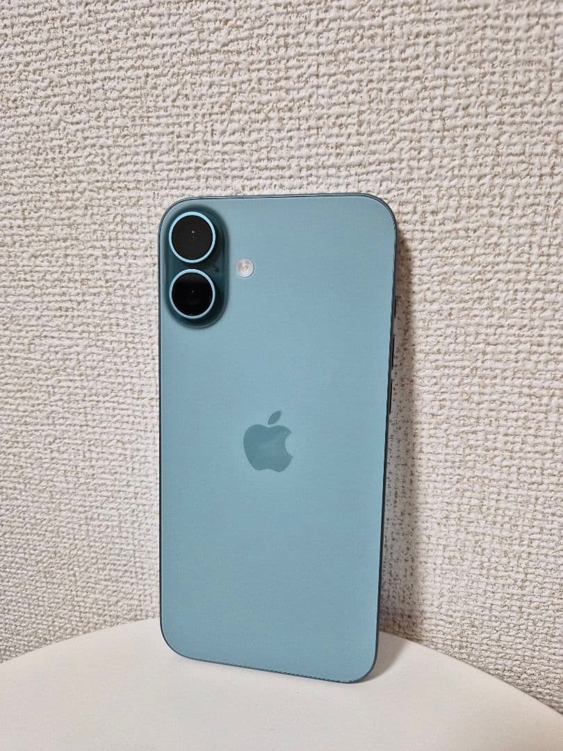 美品 iPhone 16plus 128GB ティール SIMフリー おまけ多数
