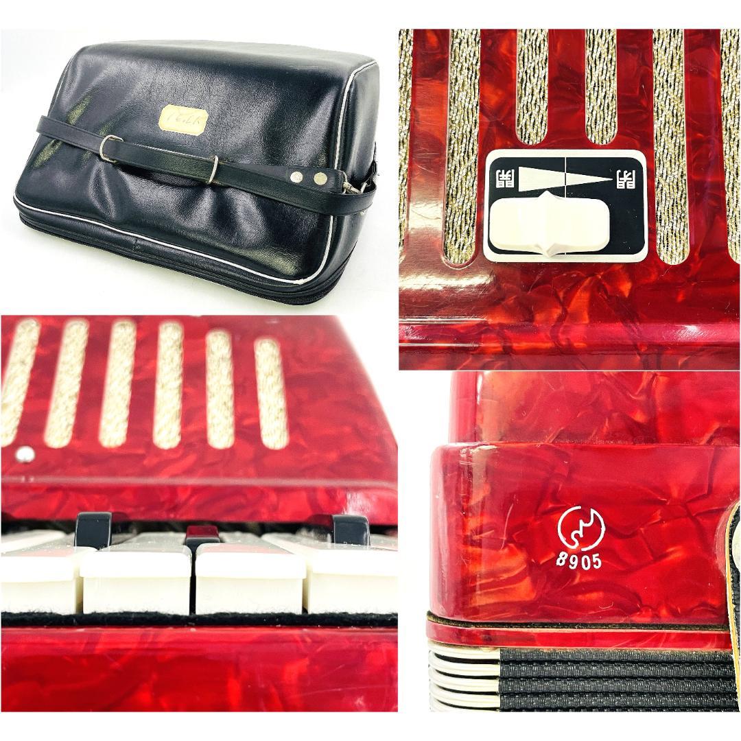 ヤマハ アコーディオン S-32B 【職人検品 音出し動作確認済み 一部難あり】