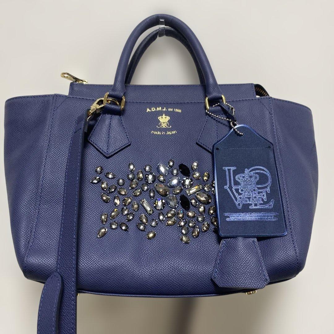 美品　A.D.M.J エーディーエムジェイ アクセソワ　ビジュー　2WAY