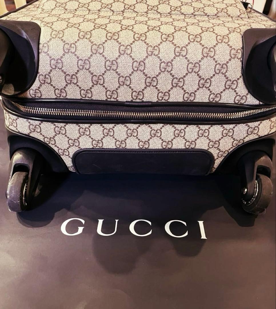 【大幅値下げ！レア希少美品／機内持込】GUCCIグッチGGキャリーキャリーケース