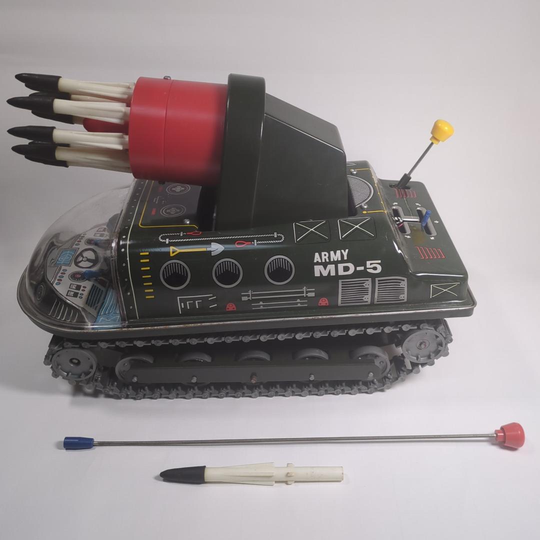 ミサイル装甲車 MS-85 増田屋 #ブリキ玩具