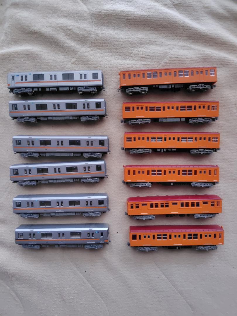 KATO10-864東京メトロ銀座線01系＆鉄コレ営団銀座線2053編成-走行化