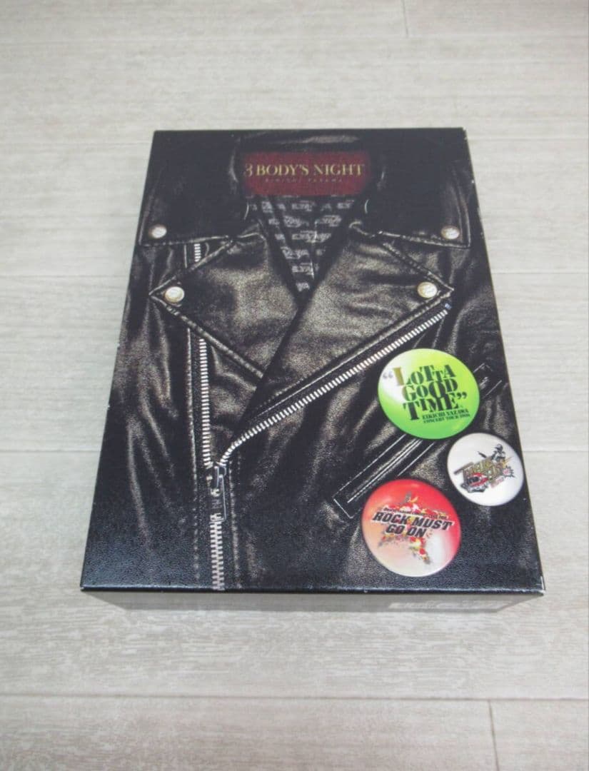 矢沢永吉 3 BODY'S NIGHT DVD ボックス ほぼ新年未開封！