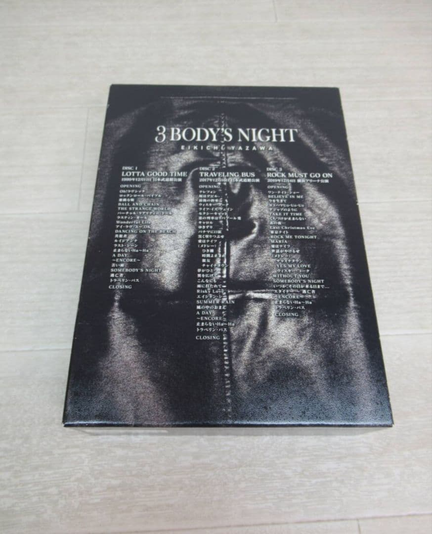 矢沢永吉 3 BODY'S NIGHT DVD ボックス ほぼ新年未開封！