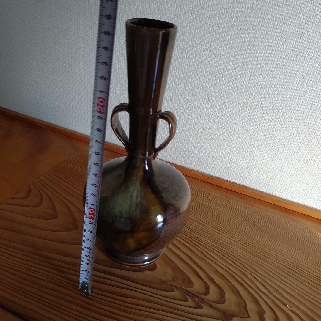 天目鶴首花入れ せと