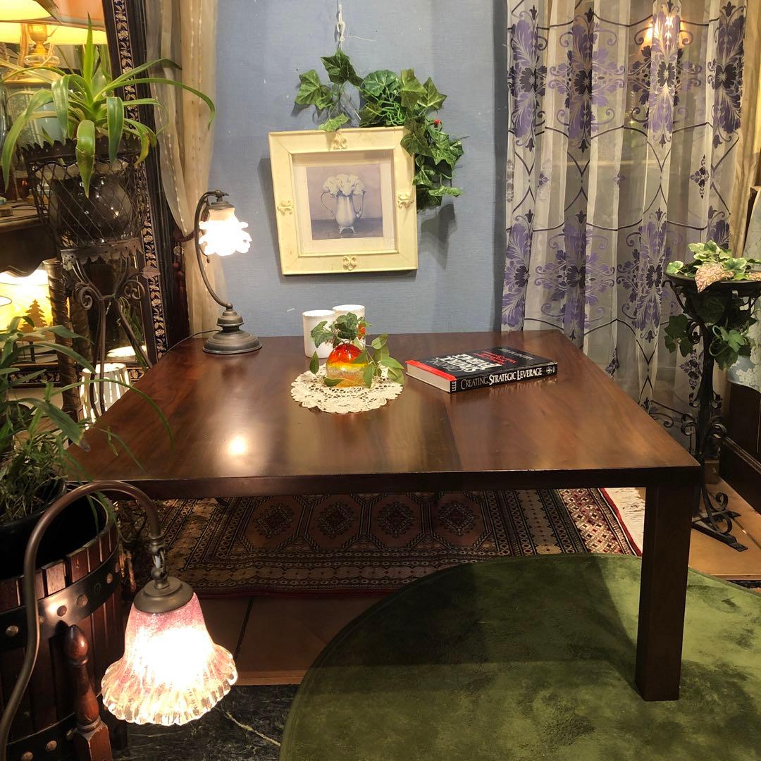 マーガレット08ヴィンテージ 柏木工　ウォールナット　リビングテーブル