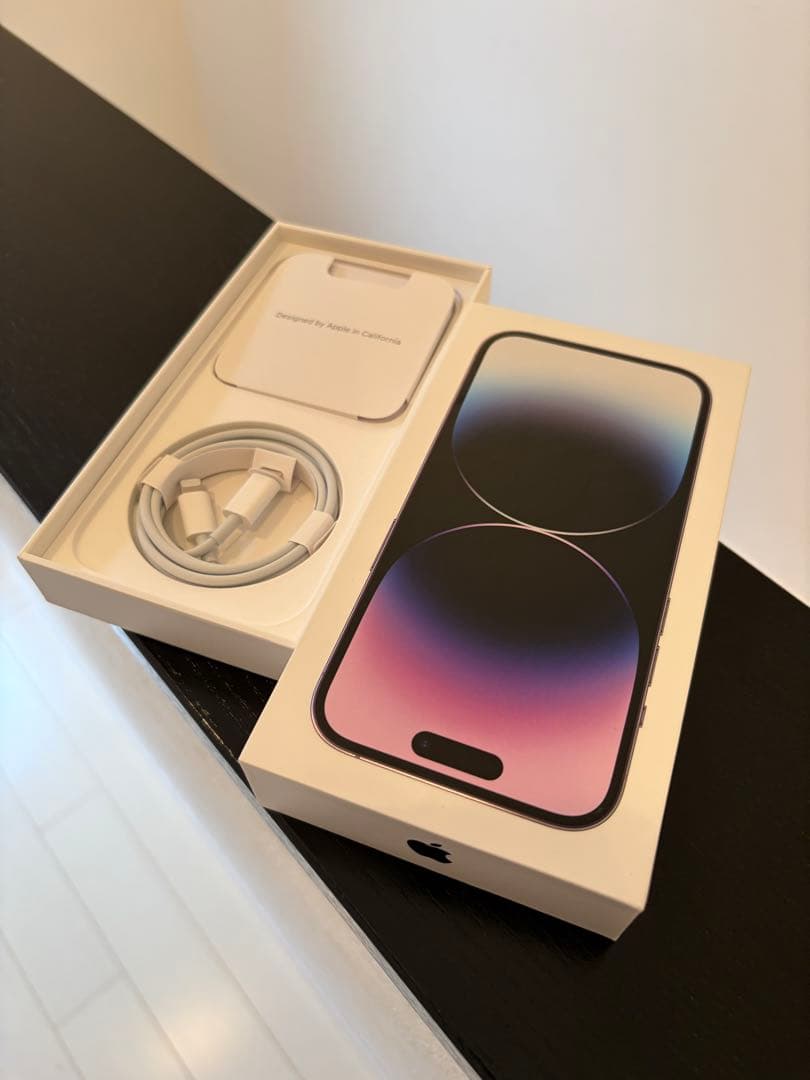 良品　Apple iPhone 14 Pro ディープパープル 本体　512GB