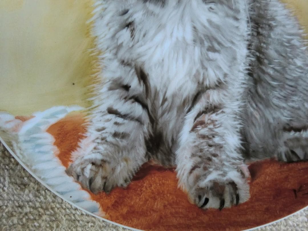 黄綬褒章　受賞 佐分利利成　飾皿