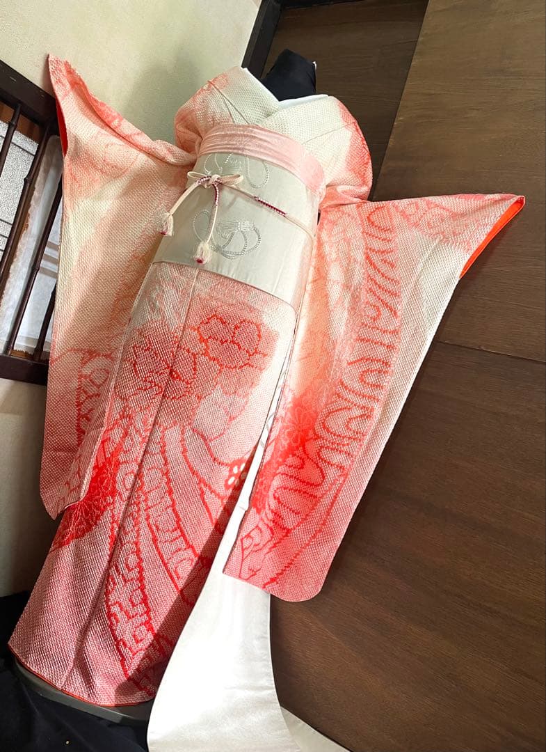 振袖 フルセット6点サイズM〜Ｌ豪華総絞りやまと正絹