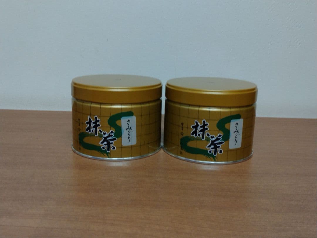 山政小山園 抹茶さみどり150g缶✕2個