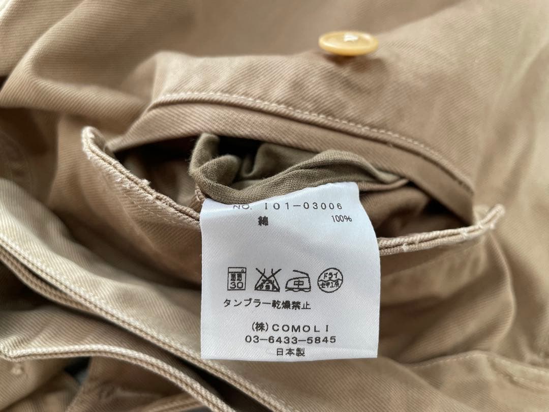 comoli コモリ　ベルテッドチノ