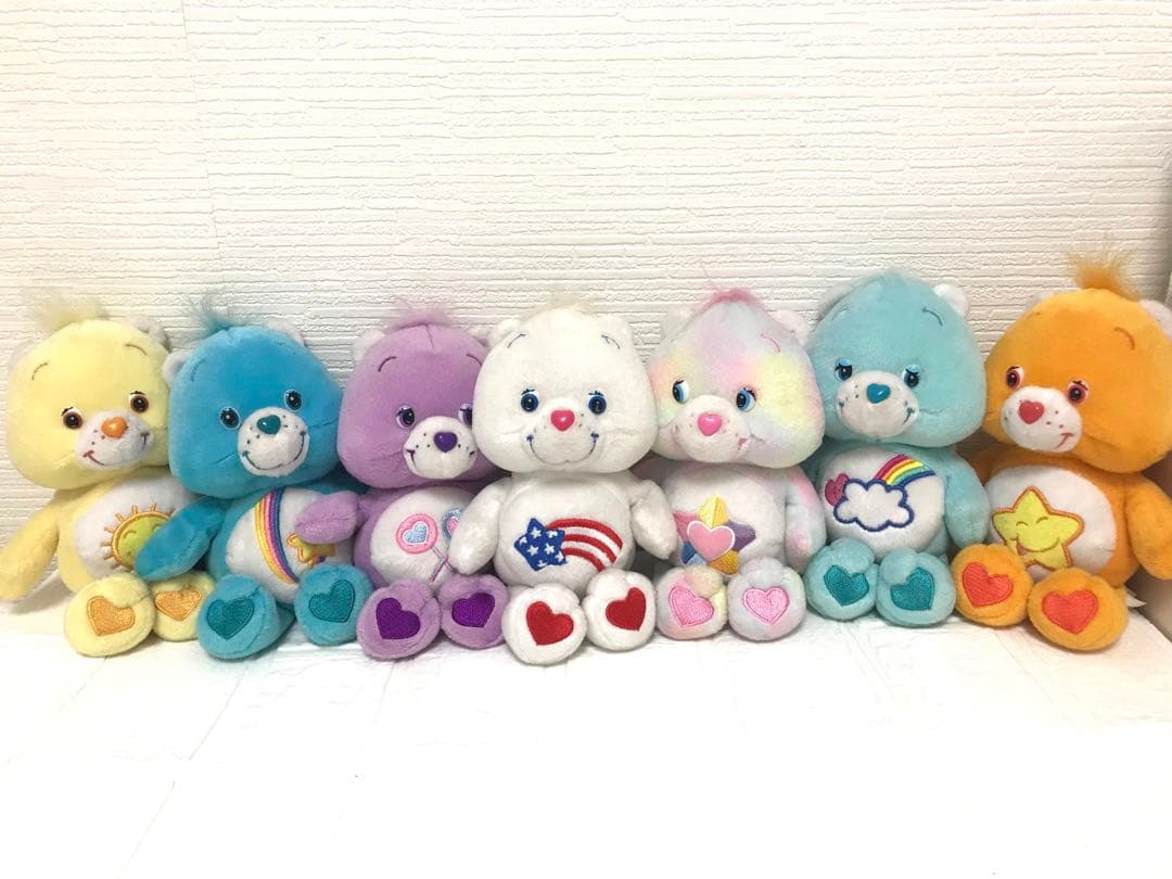 ヴィンテージ　Care Bears 20周年記念　アメリカケアベア　ぬいぐるみ
