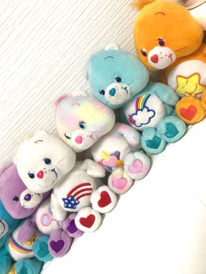 ヴィンテージ　Care Bears 20周年記念　アメリカケアベア　ぬいぐるみ