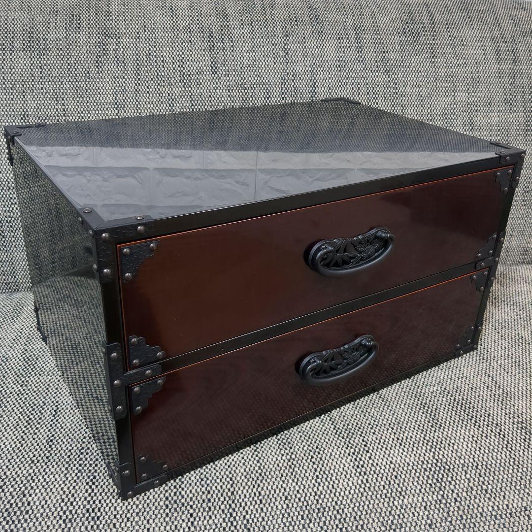 仙台小箪笥 赤漆 45×30×25cm