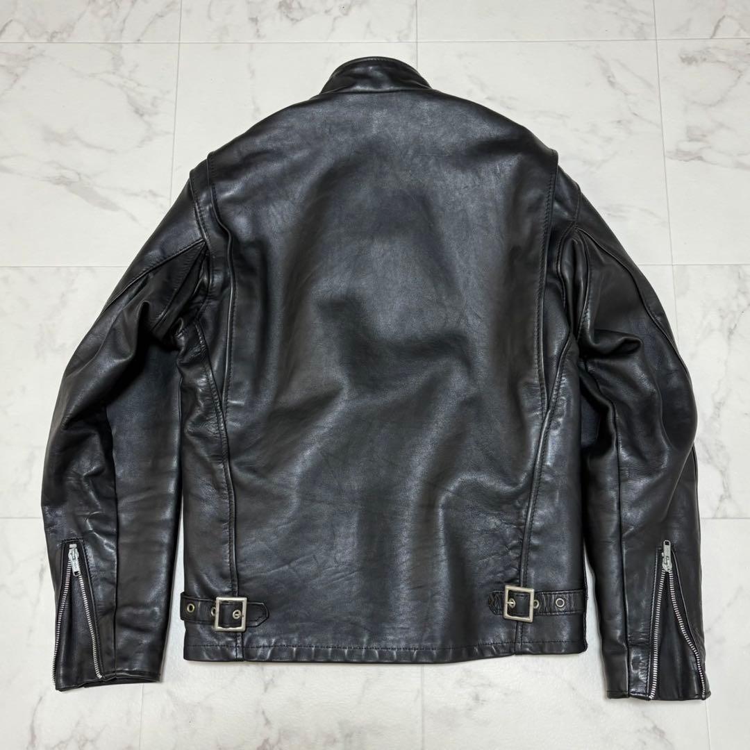 Schott ショット 641 シングルライダースジャケット USA製 ボア付き