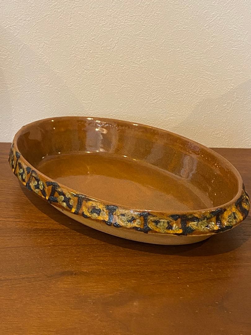 ヴィンテージ Grespots Digoin ディゴワン フランス製 オーバル皿