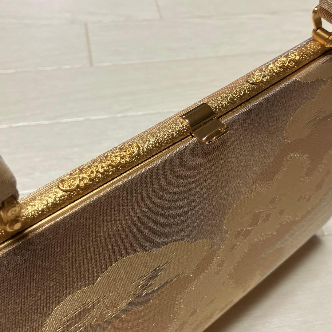 《極美品・箱付き》伊と忠　草履バッグセット　帯地