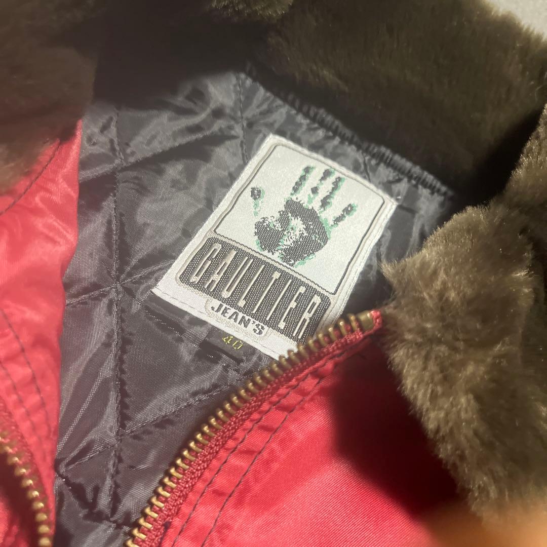 GAUNTER JEANS 赤色 ジャケット Lサイズ