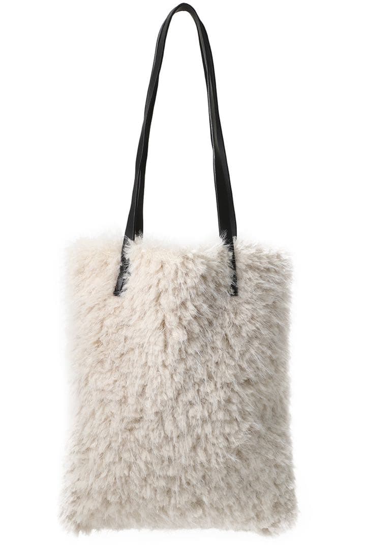 【2.718】フェイクカシミヤトート